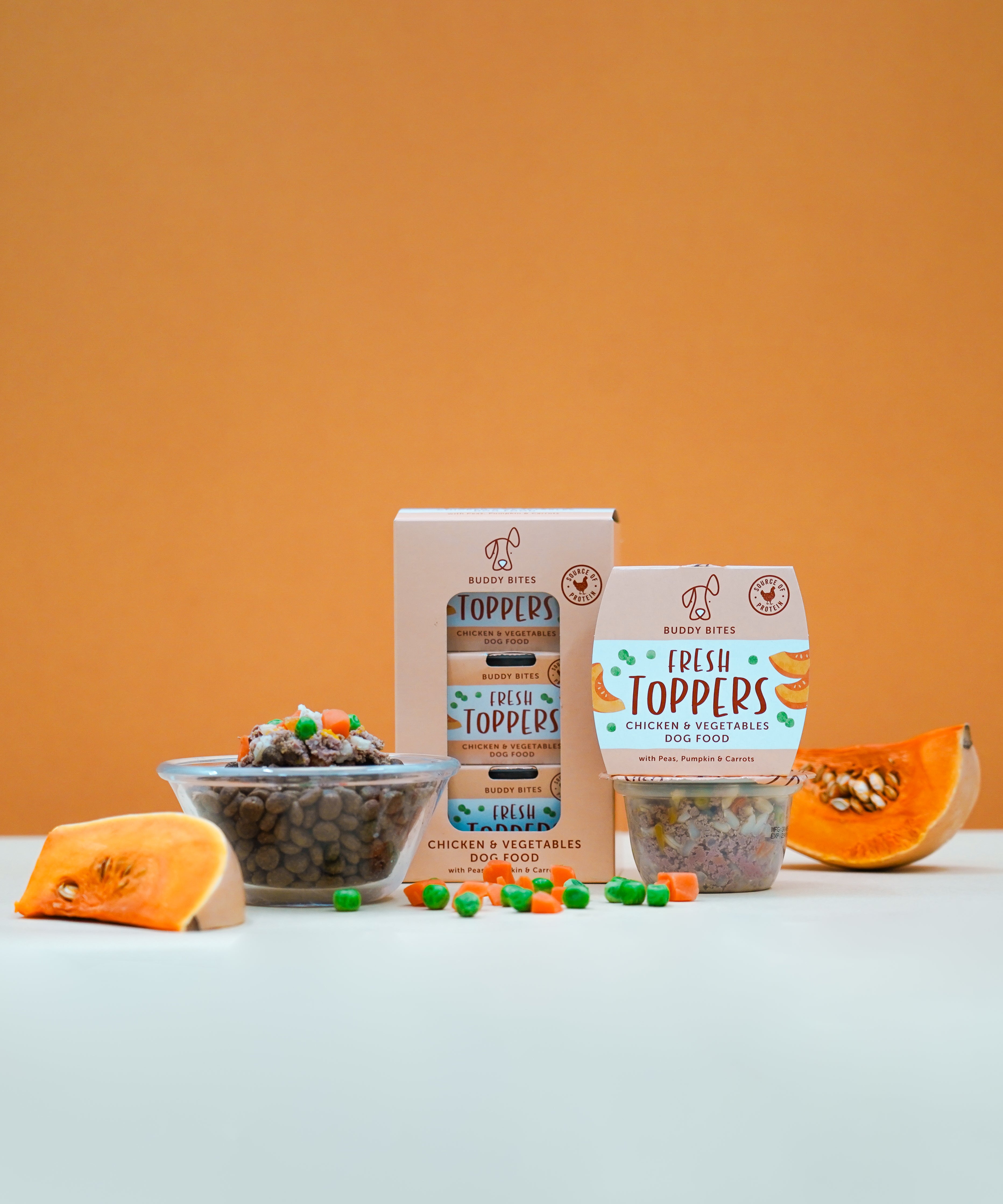 雞肉蔬菜濕伴糧