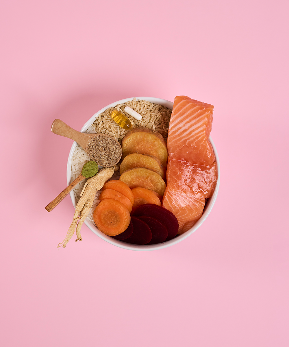 （細粒版)三文魚甜薯成犬口味