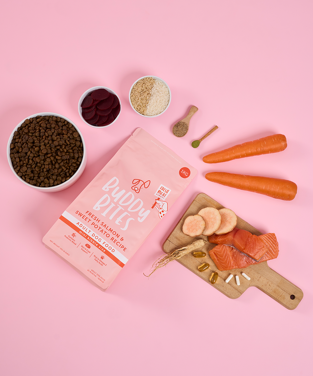 （細粒版)三文魚甜薯成犬口味